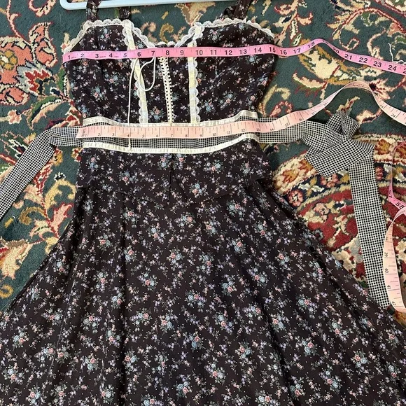 Gold Label Gunne Sax peplum dress 👗 - Picture 3 of 9